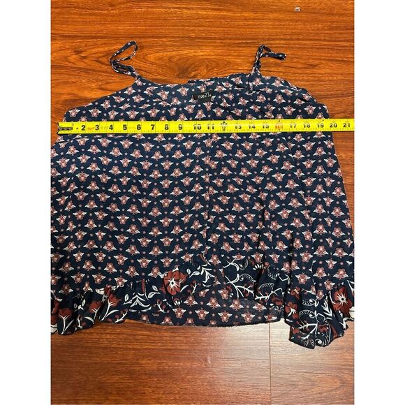 Rue 21 Strappy Tank Floral Print size juniors large - Picture 8 of 9